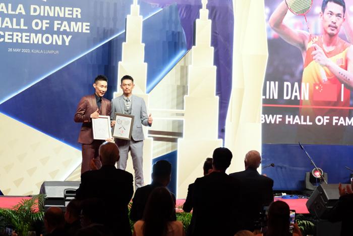 林丹、李宗偉入選世界羽聯(lián)名人堂