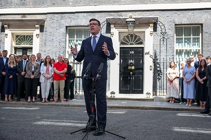 伯納姆就任英國首相 發(fā)表任后首個(gè)講話
