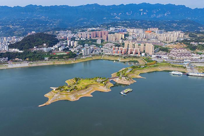 三峽蓄水至160米 高峽平湖景如畫